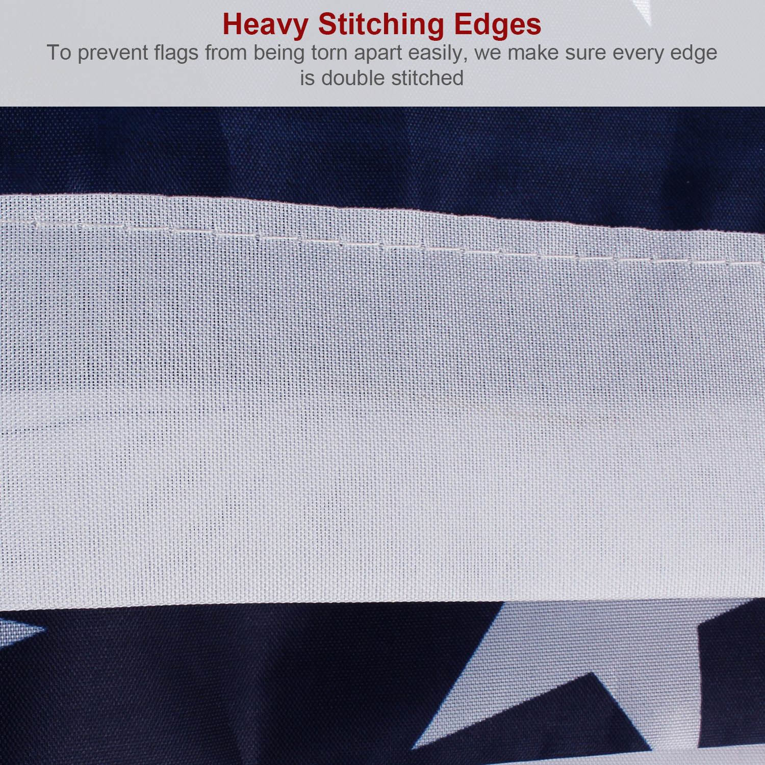 4-Pack Premium American Flags