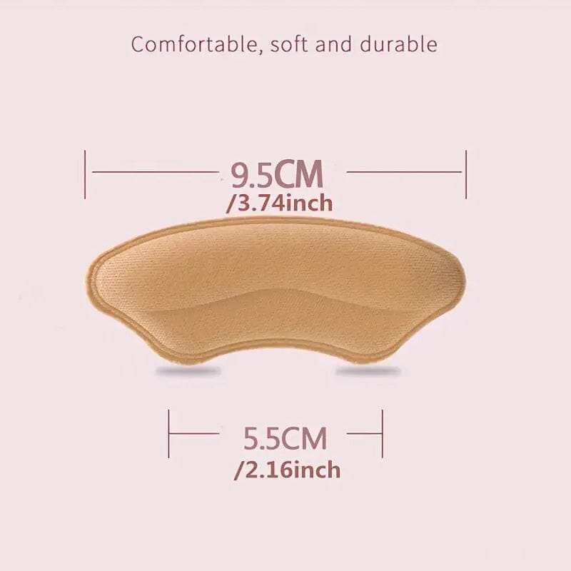 4-Pack: Ultimate Self-Adhesive Heel Protectors for Blissful Footwear