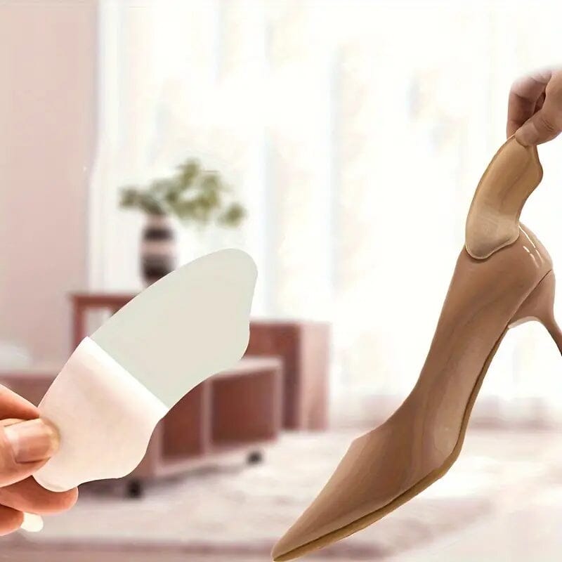 4-Pack: Ultimate Self-Adhesive Heel Protectors for Blissful Footwear