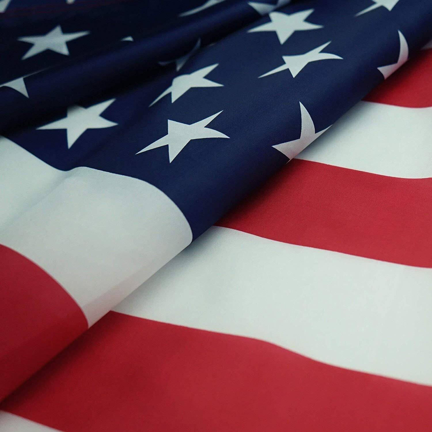 4-Pack Premium American Flags