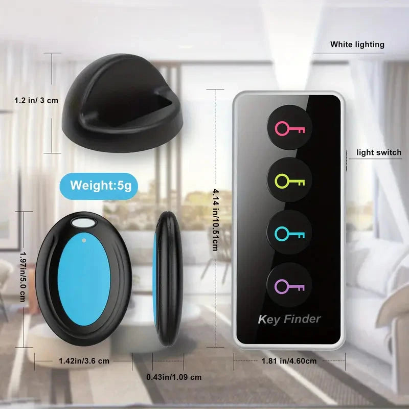 Key Finder Pro: Locate Keys, Wallet & Remote with Ease and LED Flashlight